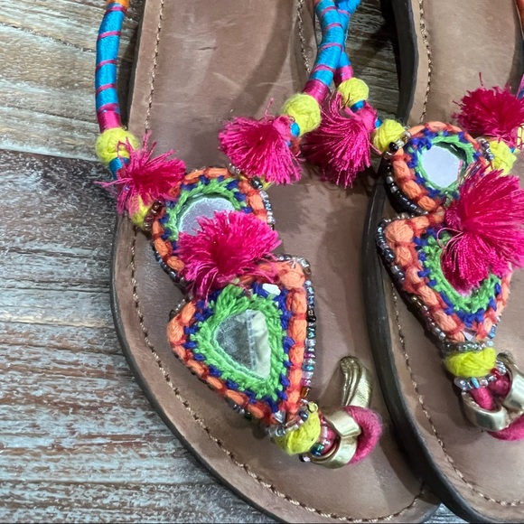 Anthropologie Boho Sandals - Picture 4 of 5